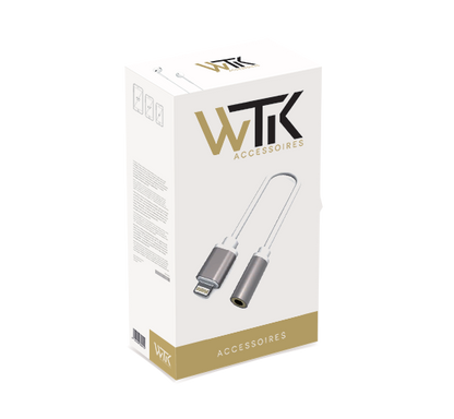 Lightning M.F.I vers mini-jack 3,5 mm